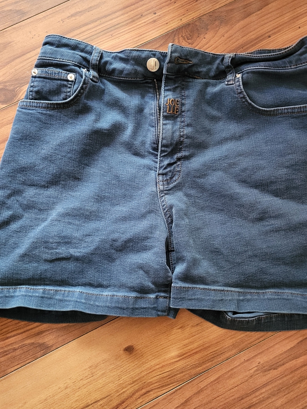 Women's Blue Casual Shorts